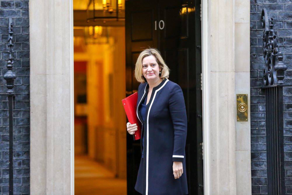 Former Cabinet minister Amber Rudd